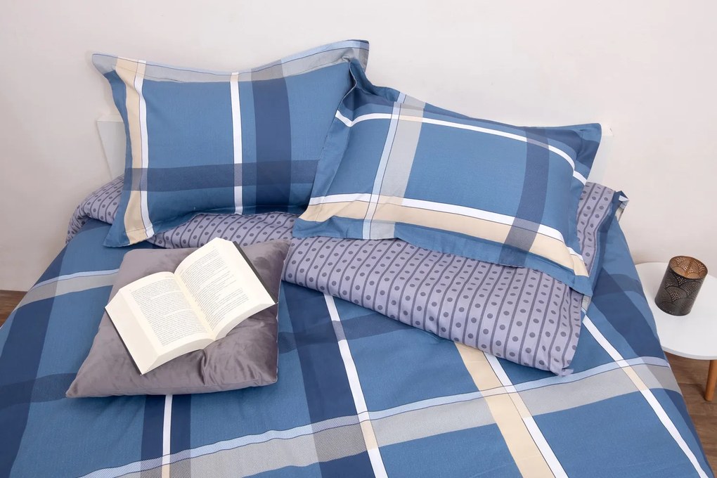 Σετ Κουβερτώριο Υπέρδιπλο 220x240 Νιούτον Πετρόλ Viopros