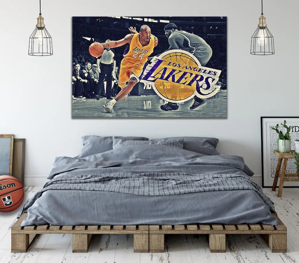 Πίνακας σε καμβά Lakers Kobe KNV1072 80cm x 120cm