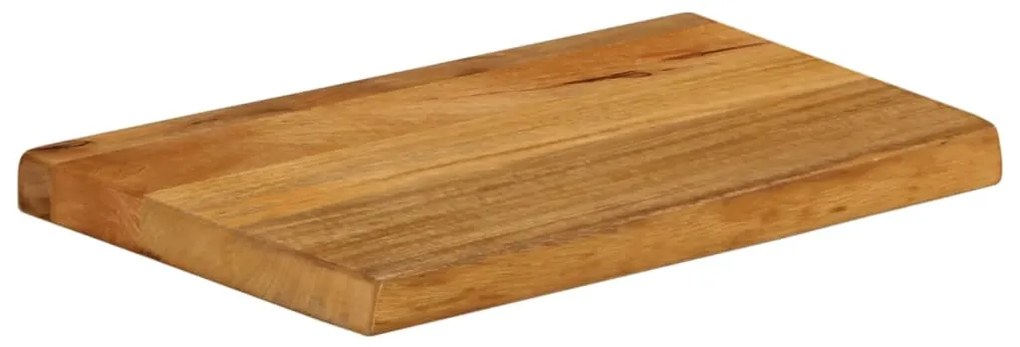 vidaXL Επιφάνεια Τραπεζιού 40x20x3,8 εκ. Live Edge Μασίφ Ξύλο Μάνγκο