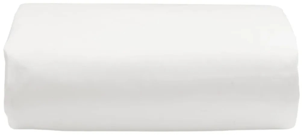 vidaXL Μουσαμάς Λευκός 5 x 7 μ. 650 γρ./μ²