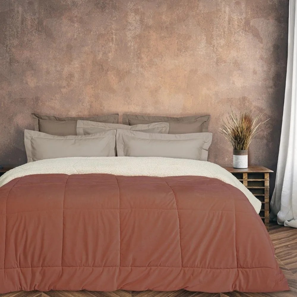 Κουβερτοπάπλωμα 1173 Sherpa Tile Das Home Υπέρδιπλo 220x240cm Πολυέστερ
