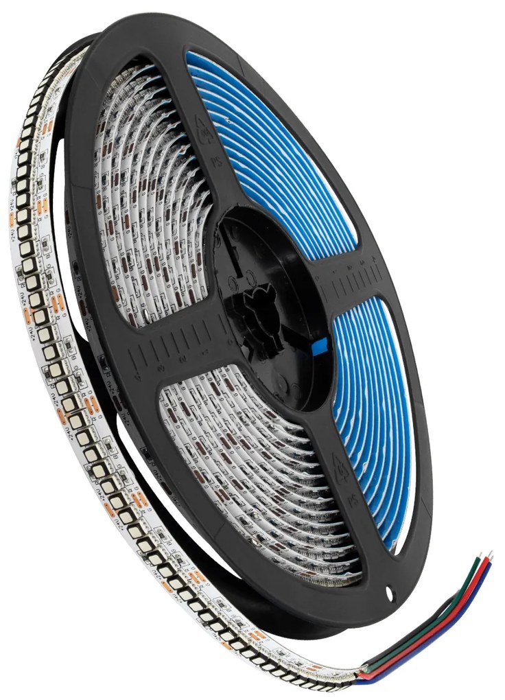 70268 GloboStar®  70268 Ταινία LED SMD 3535 SUPER BRIGHT 5m 30W/m 240LED/m 4530 lm/m 120° DC 24V IP20 RGB - 5 Χρόνια Εγγύηση