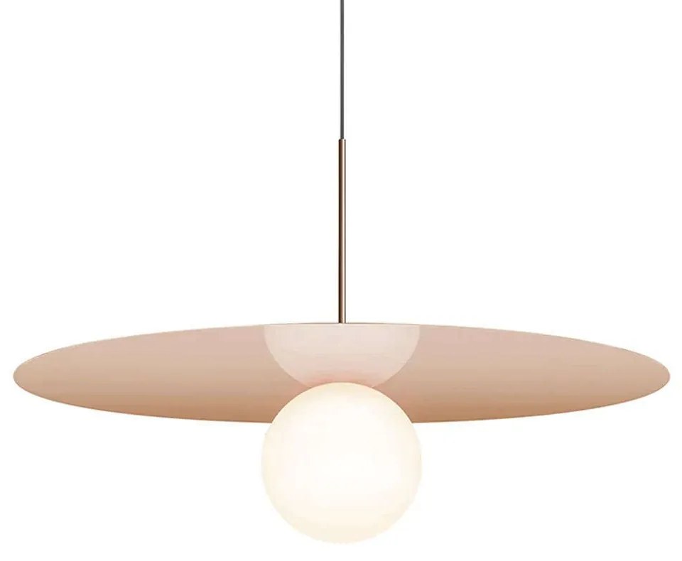 Φωτιστικό Οροφής Bola Disc 32 10689 81,3x20,2cm Dim Led 1710lm 20W Rose Gold Pablo Designs