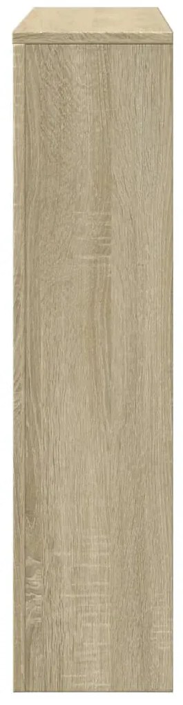 vidaXL Κάλυμμα Καλοριφέρ Sonoma Δρυς 149x20x82 εκ. Επεξεργασμένο Ξύλο