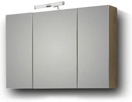 Σετ Έπιπλο Μπάνιου OMEGA 90 Beige Oak 90x46x135 εκ.