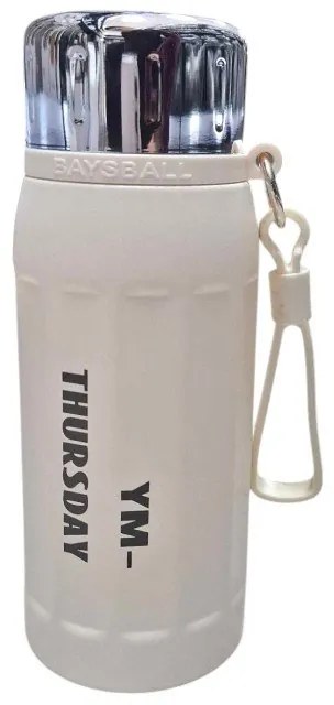 Φορητό παγούρι-θερμός 650ml Λευκό