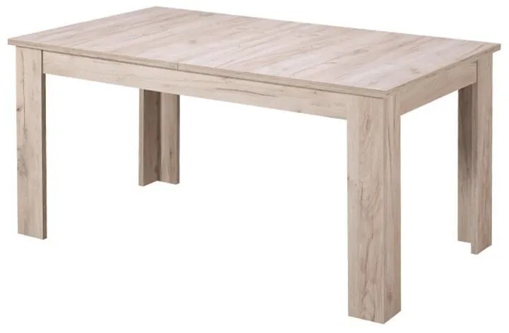 Τραπέζι Τραπεζαρίας Oscar TS 160 Γκρί Δρύς 160,5x90x76,5 εκ.