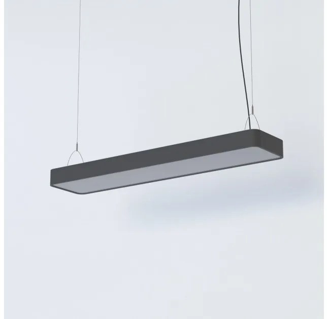 Κρεμαστό Φωτιστικό Οροφής LED Tube 16W IP20 Soft Ceiling Nowodvorski-7532-Ανθρακί 7532