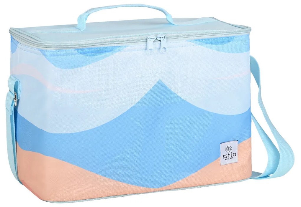 Estia 00-23379 Save the Aegean Ισοθερμική Τσάντα Θαλάσσης 15lt 30x23x22cm, Serene Shores