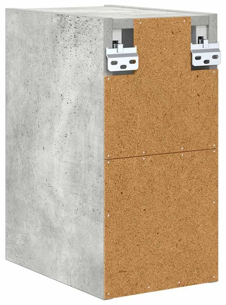 vidaXL Κρεμαστό ντουλάπι Σκυρόδεμα Γκρι 20 x 29,5 x 40 εκ.