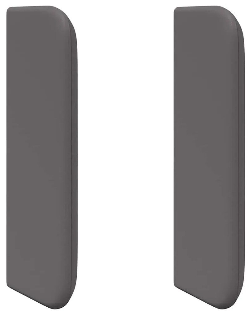 vidaXL Αυτιά Κεφαλής 2 pcs Γκρι 40 x 16 x 5 εκ. Τεχνητό δέρμα