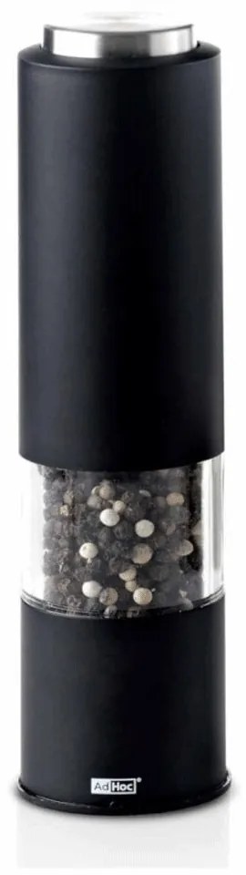 Μύλος Αλατιού/Πιπεριού Ηλεκτρικός Tropica Led EP22 21,5x5cm Black AdHoc Acrylic,Steel