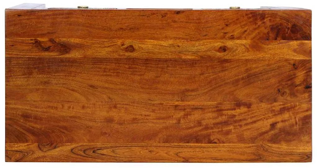 vidaXL Γραφείο με συρτάρι Καφέ 100 x 50 x 75 cm Μασίφ ξύλο ακακίας