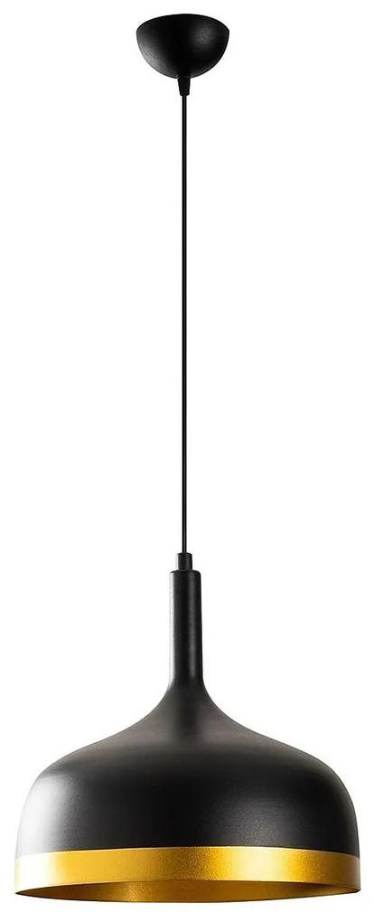 Φωτιστικό Κρεμαστό ArteLibre CLARIMOND Μαύρο Μέταλλο 30x30x80cm