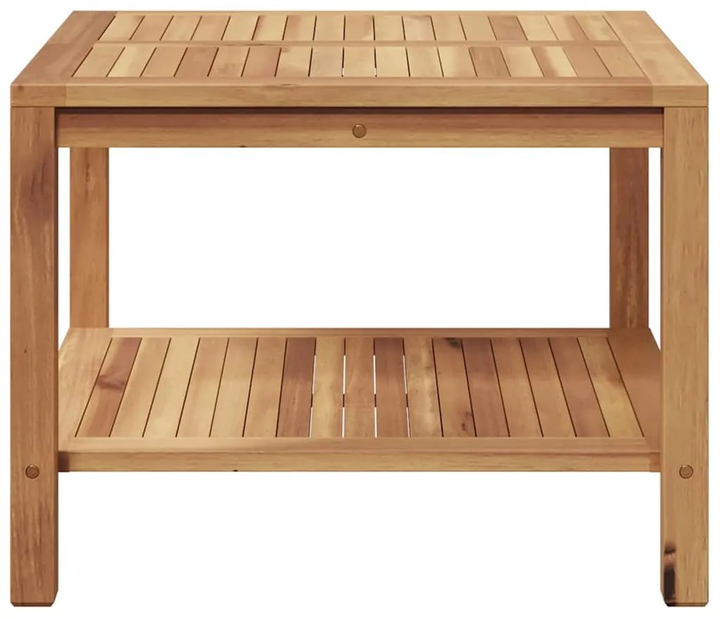vidaXL Τραπεζάκι σαλονιού Καφέ 60 x 60 x 45 cm Μασίφ ξύλο teak