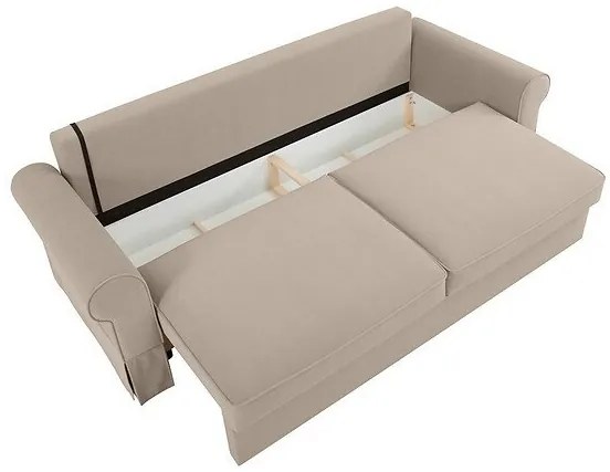 Καναπές κρεβάτι Boston 271 (Modone 9702), Αριθμός θέσεων: 3, Αποθηκευτικός χώρος, Beige, 99x239x97cm, 98 kg, Πόδια: Πλαστική ύλη | Epipla1.gr