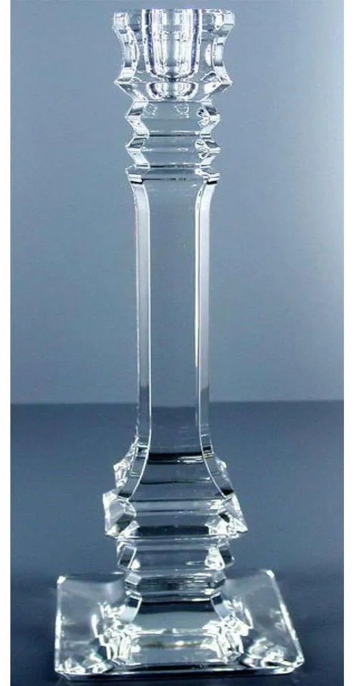 Κηροπήγιο Bonaparte BS01001112 30cm Κρυστάλλινο Clear Βοημίας Crystal