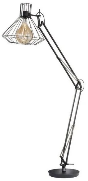 Επιδαπέδιο Φωτιστικό Stev Μαύρο Fischer Honsel-40211-Μαύρο 40211