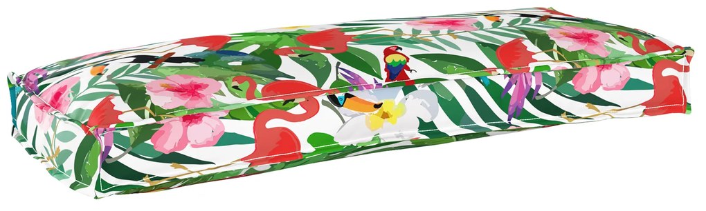 vidaXL Σετ Μαξιλαριών Πάγου 2 pcs Τροπική ζούγκλα 100 x 40 x 8 εκ
