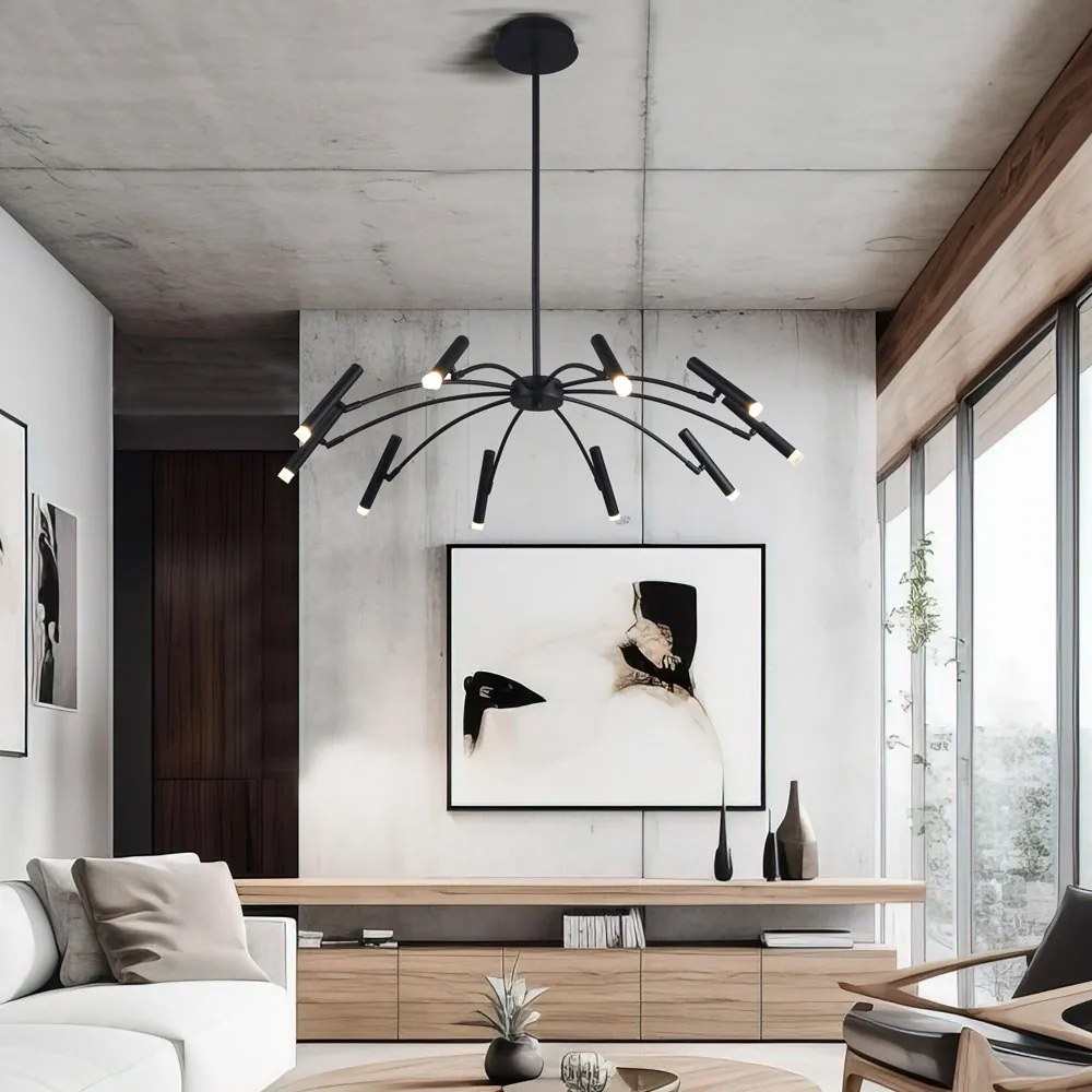 Φωτιστικό Οροφής LED Viokef Secret Black 4309000