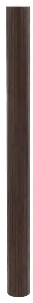 vidaXL Διαχωριστικό Δωματίου Σκούρο Καφέ 165 x 800 εκ. από Μπαμπού
