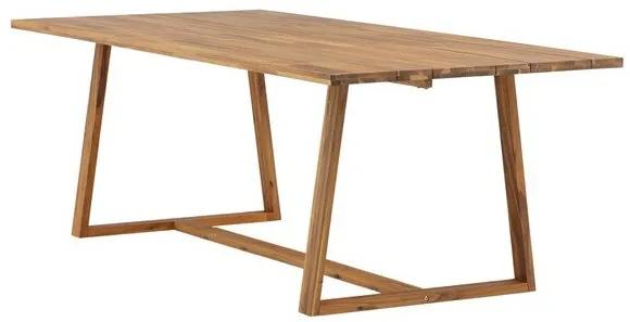 Τραπέζι εξωτερικού χώρου Dallas 815, Ξύλο, 75x100cm, 50 kg, Καφέ, Ξύλο, Ξύλο: Ακακία | Epipla1.gr