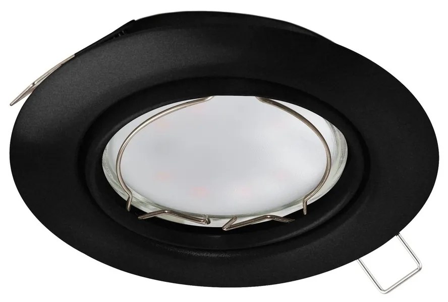Φωτιστικό Χωνευτό Eglo 900751 PENETO Μαύρο Ματ (Black Mat) 3000K