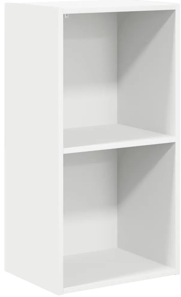 vidaXL Βιβλιοθήκη Λευκό 40x30x76,5 cm Ξύλινη κατασκευή