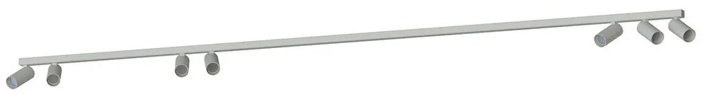 Φωτιστικό Οροφής - Σποτ Fourty 11441 4-16.5x200-212x6.5-11.5cm 7xGU10 10W Light Grey Nowodvorski