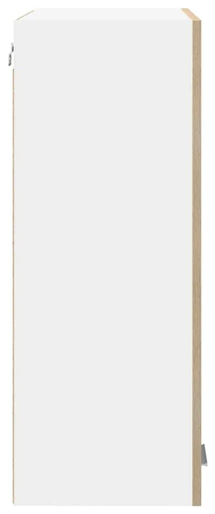 vidaXL Κρεμαστό ντουλάπι με αποθήκευση Δρύς Sonoma 60 x 31 x 80 εκ.