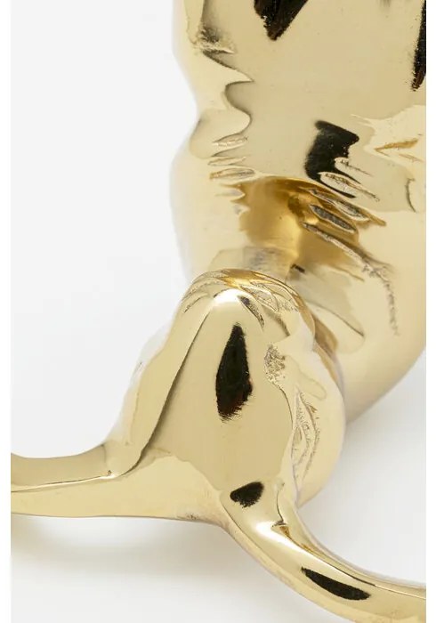 Διακοσμητικό Επιτραπέζιο Yoga Bunny Χρυσό 9,5x9,5x9,5 εκ. - Χρυσό