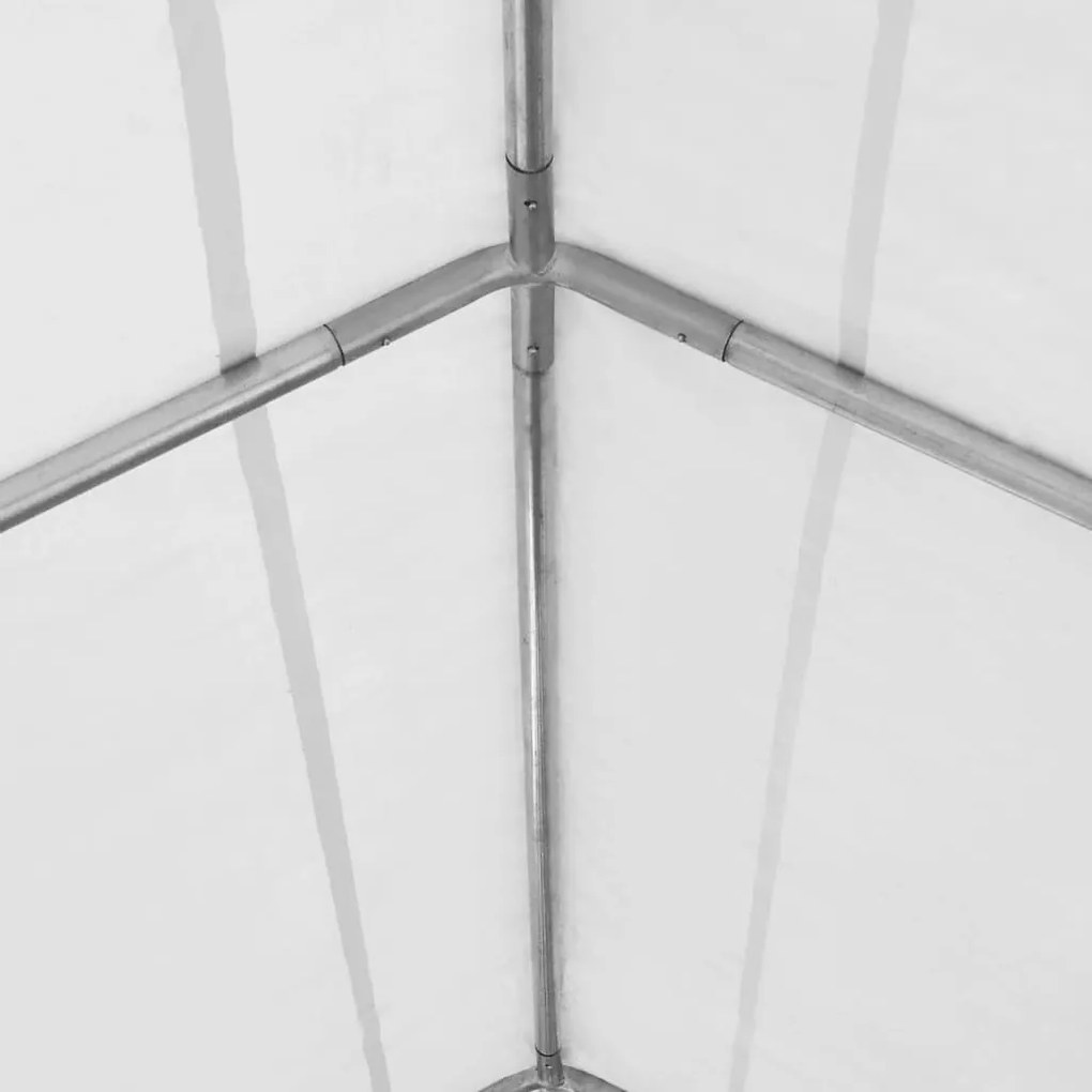 vidaXL Τέντα Αποθήκευσης Λευκή 4 x 6 μ. 550 γρ/μ² από PVC