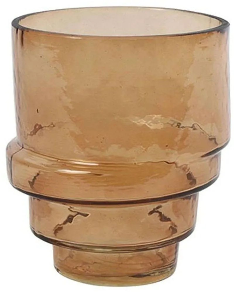 Βάζο Angelica 013.797280 13x15cm Brown Glass