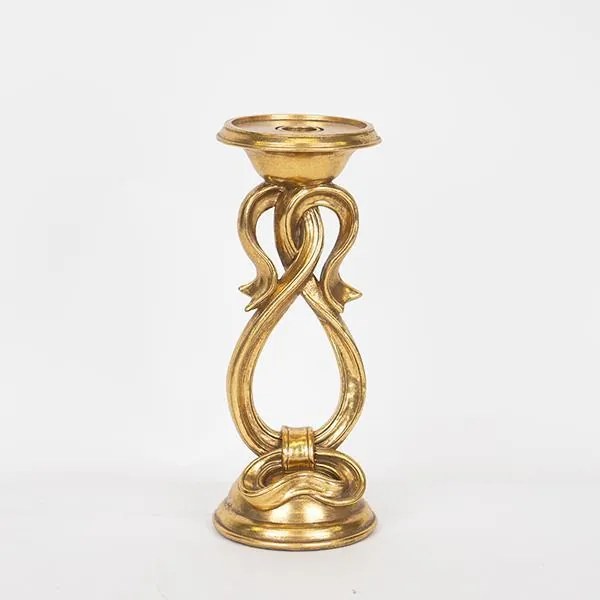 ΚΗΡΟΠΗΓΙΟ ΠΟΛΥΡΕΣΙΝ ΧΡΥΣΟ 11x11x27cm (Συσκευασία 2 τεμαχίων)