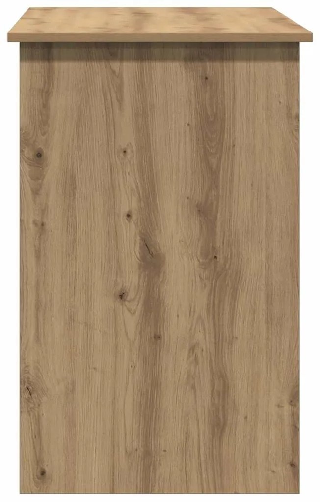 vidaXL Γραφείο Αρτισιανή Δρυς 100x50x76 εκ. από Επεξεργασμένο Ξύλο