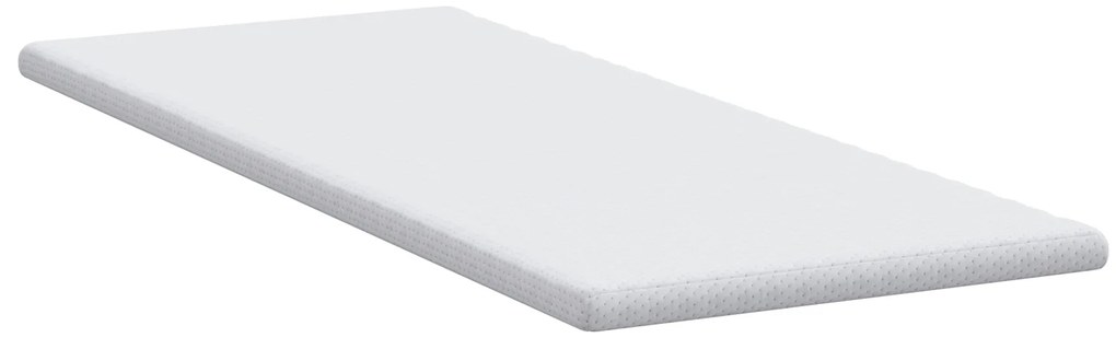 vidaXL Στρώματα Λευκό 70 x 200 cm 100% ύφασμα πολυεστέρα με τζακάρ