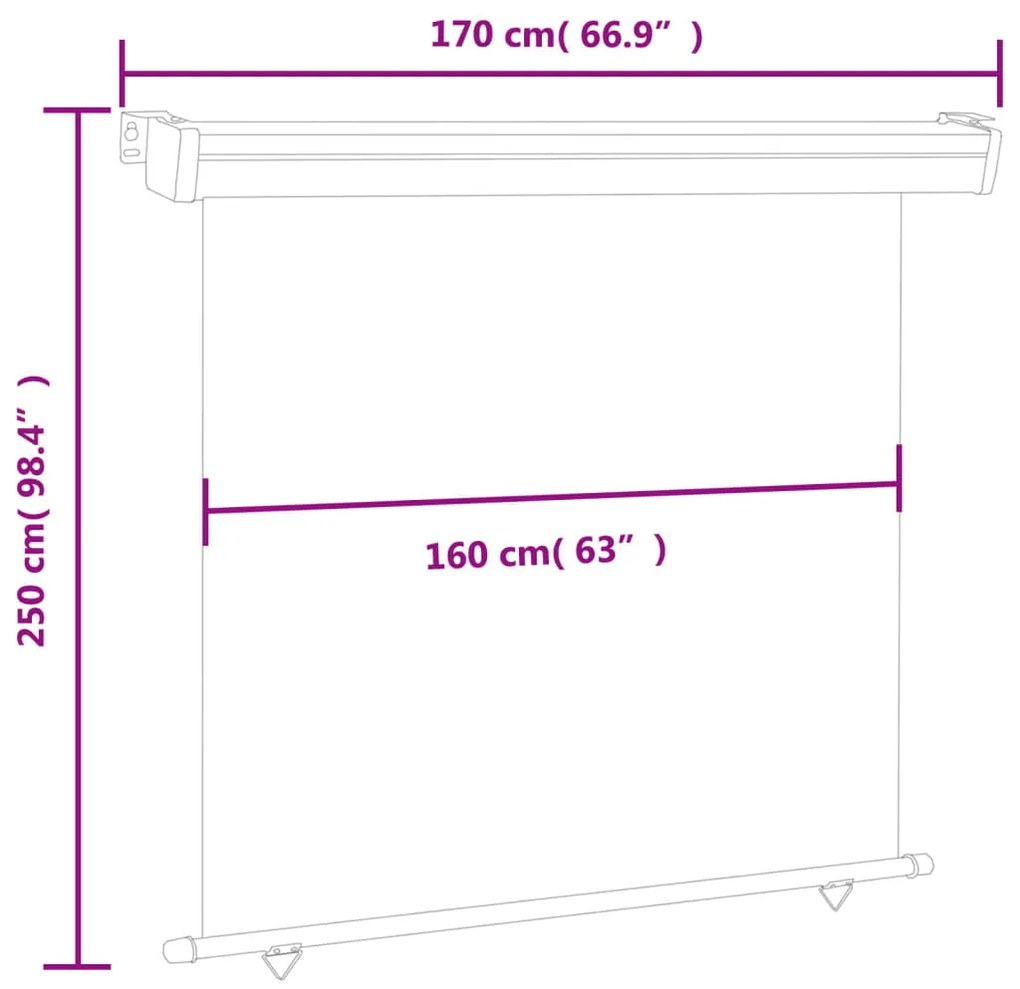 ΣΚΙΑΣΤΡΟ ΒΕΡΑΝΤΑΣ ΠΛΑΪΝΟ ΚΡΕΜ 170 X 250 ΕΚ. 48437