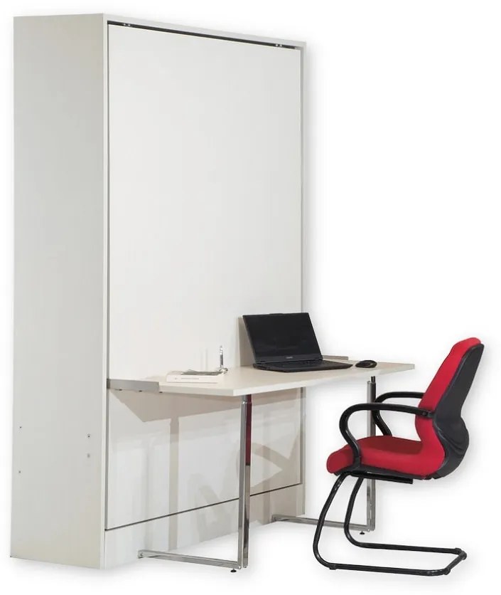 Κρεβάτι Tοίχου με Γραφείο Νο2 (Μηχανισμός και Τελάρο) - 140x200 - Premium