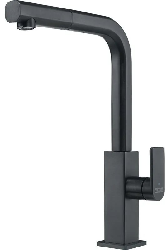 Franke Μπαταριες Κουζινας Mythos Ντους Steel Black