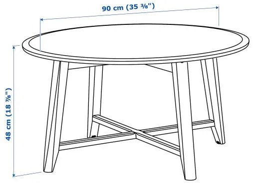 KRAGSTA τραπέζι μέσης 202.866.38