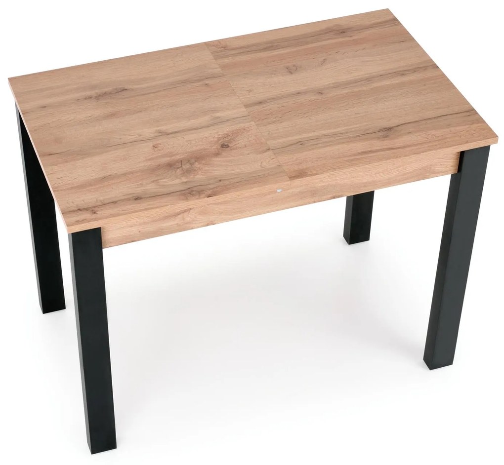 GINO table votan oak/black DIOMMI V-PL-GINO-ST-WOTAN/CZARNY