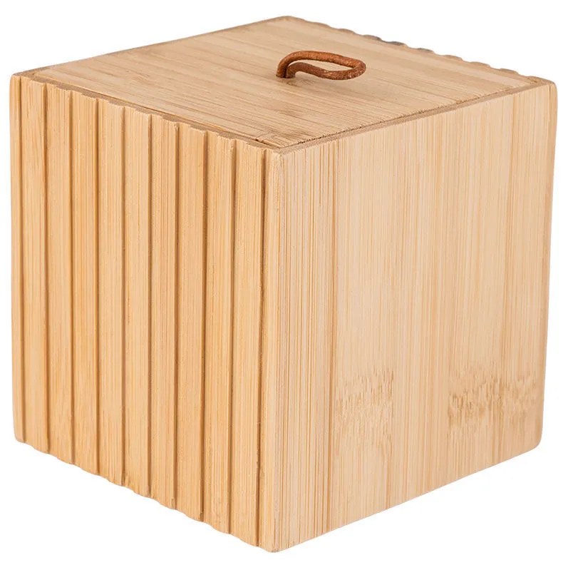 ΚΟΥΤΙ ΑΠΟΘΗΚΕΥΣΗΣ ΚΑΙ ΟΡΓΑΝΩΣΗΣ ΜΠΑΝΙΟΥ BAMBOO ESSENTIALS 9x9x8cm