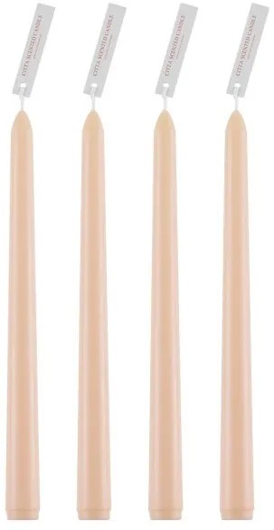 BABY-PINK 35201 Σετ 4 Αρωματικά Κεριά Κηροπηγίου Παραφίνης με Άρωμα Μπουκέτο Τριαντάφυλλο Ροζ Μ2 x Π2 x Υ25cm Globostar-35201-Ρο 35201
