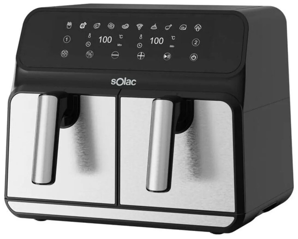 Φριτέζα με Αέρα Solac FA1520 Μαύρο 1700 W 8 L