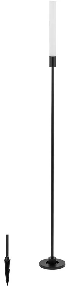 Φωτιστικό Δαπέδου Zola 11545 2.6x100cm 3W 3000K 100lm Led Black Nowodvorski