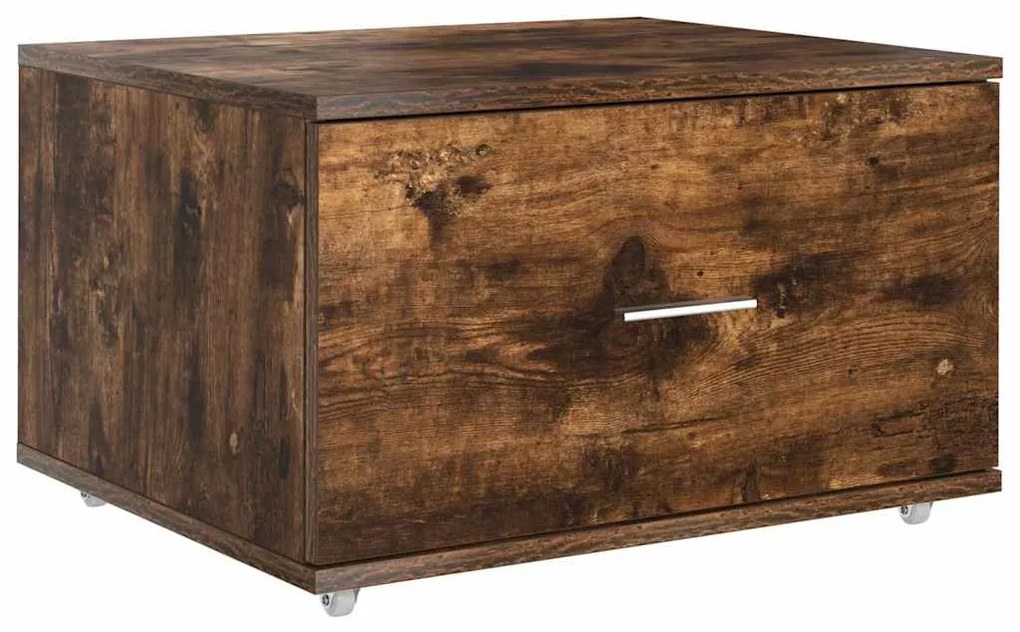 vidaXL Ντουλάπι με Συρτάρια Καφέ 55 x 45 x 33.5 εκ Επεξεργασμένο ξύλο