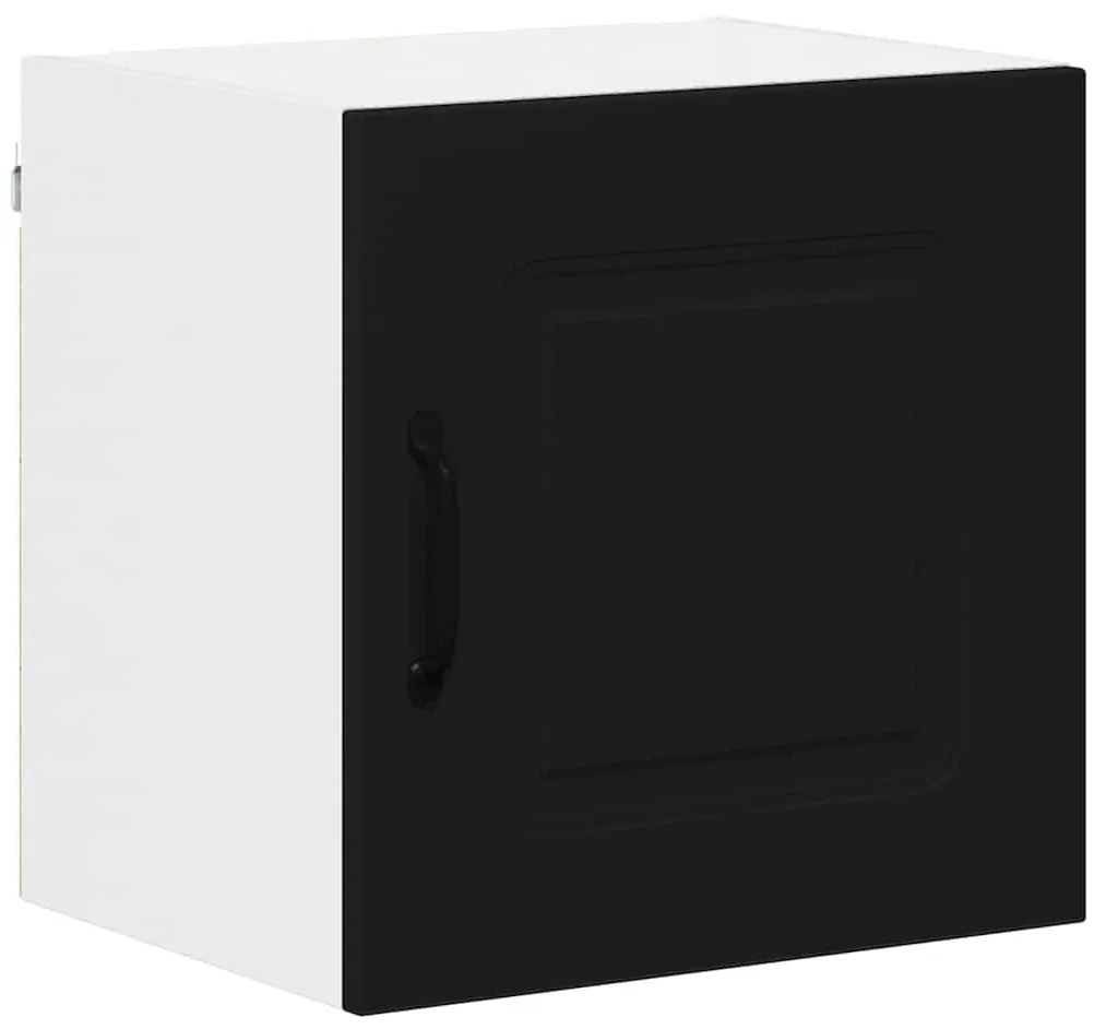 vidaXL Ντουλάπα Κουζίνας Kalmar 2 pcs Μαύρο 40 x 31 x 40 εκ.