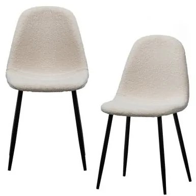 Chair DE EEKHOORN σετ των 2, Marije Teddy 373764-N-71N3