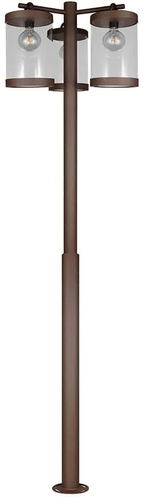 Φωτιστικό Δαπέδου Sambesi 404160324 Φ51x240cm 3xE27 28W Rusty Trio Lighting