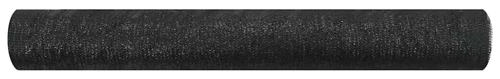 vidaXL Δίχτυ Σκίασης Μαύρο 1,2  x 25 μ. από HDPE 75 γρ./μ²